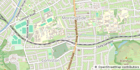 Map of Edinburgh