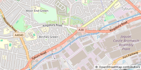 Map of Birmingham