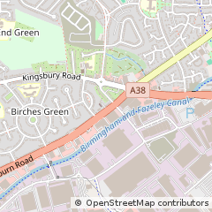 Map of Birmingham