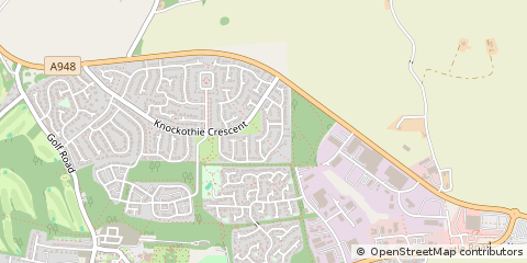 Map of Ellon, Aberdeenshire