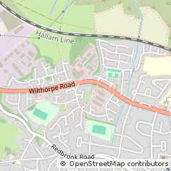 Map of Barnsley, South Yorkshire