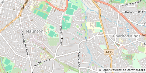 Map of Cheltenham