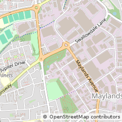 Map of Hemel Hempstead Industrial Estate, Hemel Hempstead