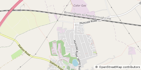 Map of Leicester
