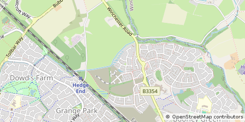 Map of Southampton, Hampshire
