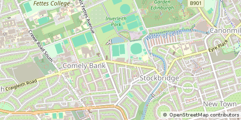 Map of Edinburgh