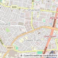 Map of Belfast