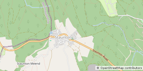 Map of Coleford
