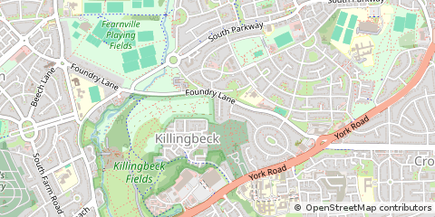 Map of Leeds