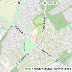 Map of Newton Aycliffe, Co Durham