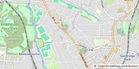 Map of Bromley