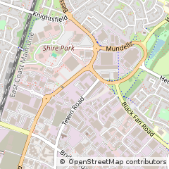 Map of Welwyn Garden City, Herts