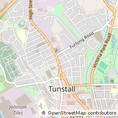 Map of Stoke-on-Trent