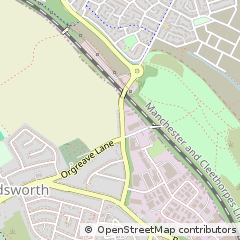 Map of Sheffield