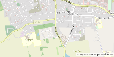 Map of Hull