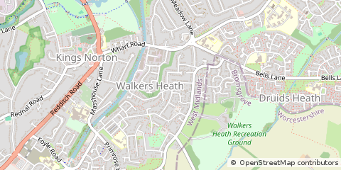 Map of Birmingham