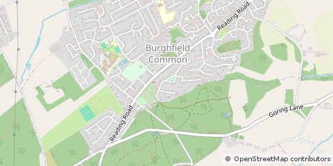 Map of Reading, Berks