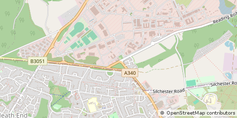 Map of Tadley