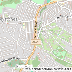 Map of Sheffield