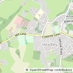 Map of Bordon, Hampshire