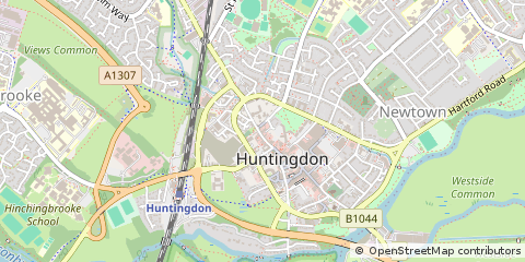 Map of Cambridgeshire