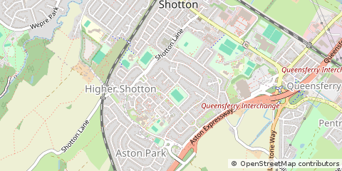 Map of Deeside