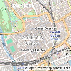Map of Cardiff