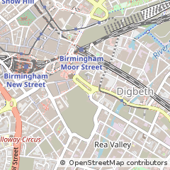 Map of Birmingham