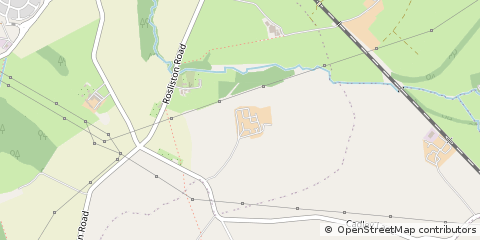 Map of Burton-on-Trent, Staffordshire