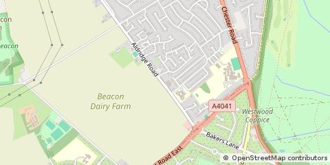 Map of Sutton Coldfield