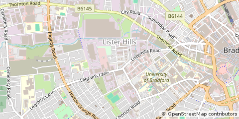 Map of Bradford
