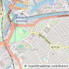 Map of Bristol
