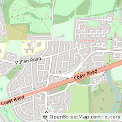Map of Wallsend, Tyne and Wear