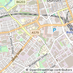 Map of Bolton