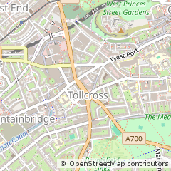Map of Edinburgh