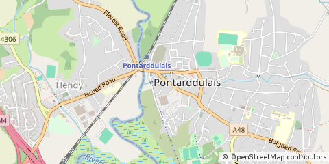 Map of Swansea