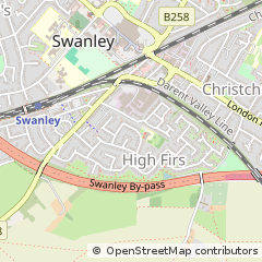 Map of Swanley