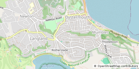 Map of Swansea