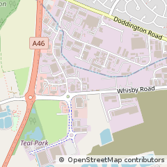Map of Lincoln, Lincolnshire