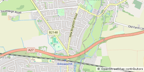 Map of Bognor Regis, West Sussex