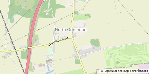 Map of Upminster