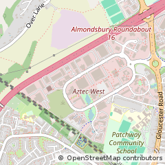 Map of Almondsbury, Bristol