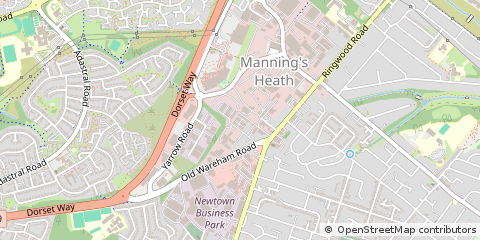 Map of Poole