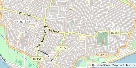 Map of Southsea
