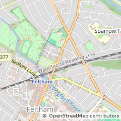 Map of Feltham, London