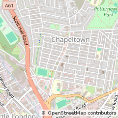 Map of Leeds