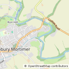 Map of Kidderminster, Worcestershire