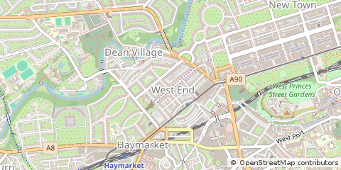 Map of Edinburgh