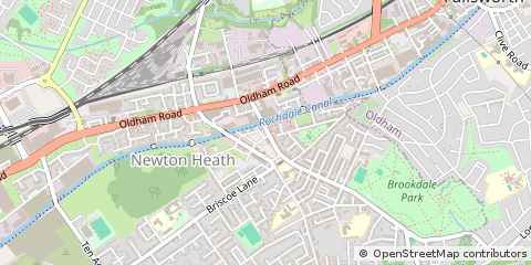 Map of Manchester