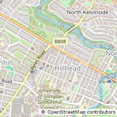 Map of Glasgow